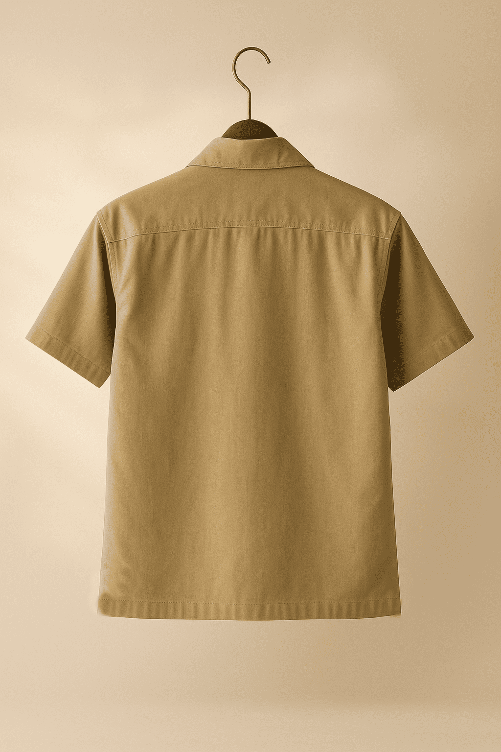 Beige Flower Embroidery