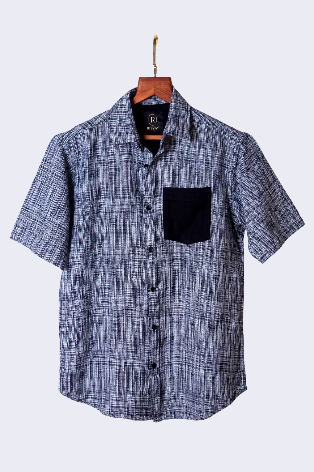 Black White Shirt Image 1