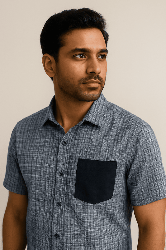 Black White Shirt Model 3