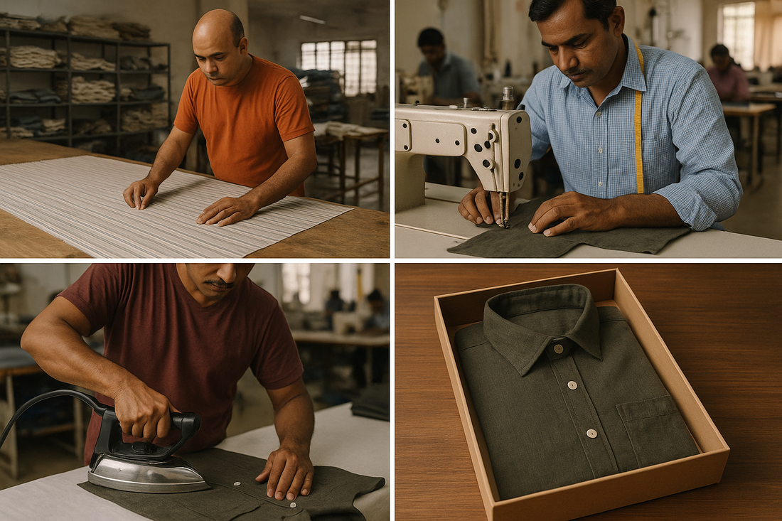 From fabric to fit: how Ritvay shirts are made for the Indian lifestyle