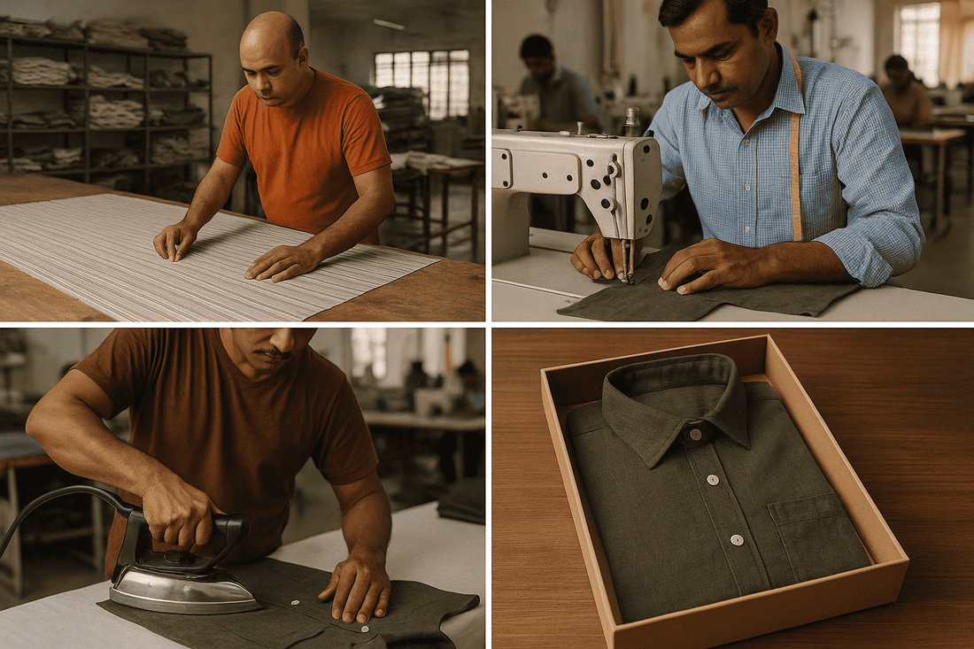 From fabric to fit: how Ritvay shirts are made for the Indian lifestyle