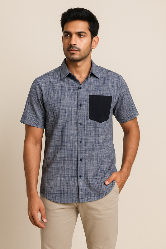 Black White Shirt Model 1