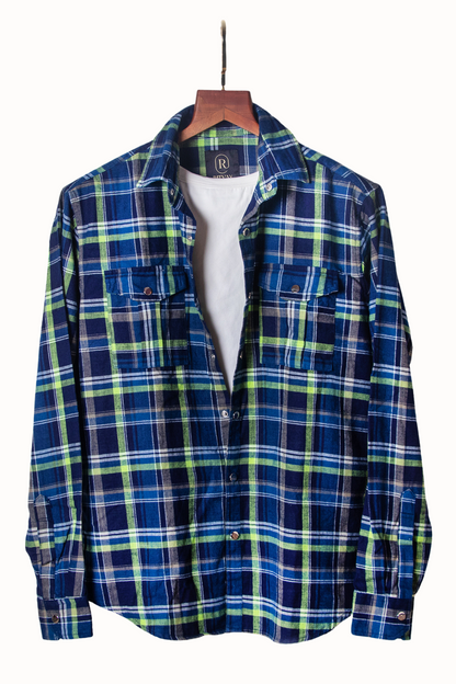Navy Neon Shirt Image 1