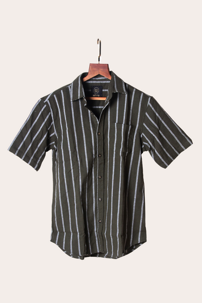 Olive White Shirt Image 1